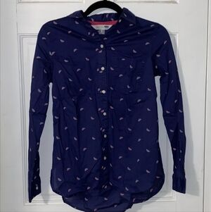 Old Navy Watermelon Button-down Shirt